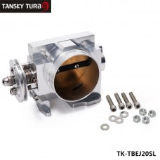TANSKY - FOR Subaru WRX STI EJ20 EJ25 GDA GDB 70mm Aluminum Turbo Throttle Body TK-TBEJ20SL